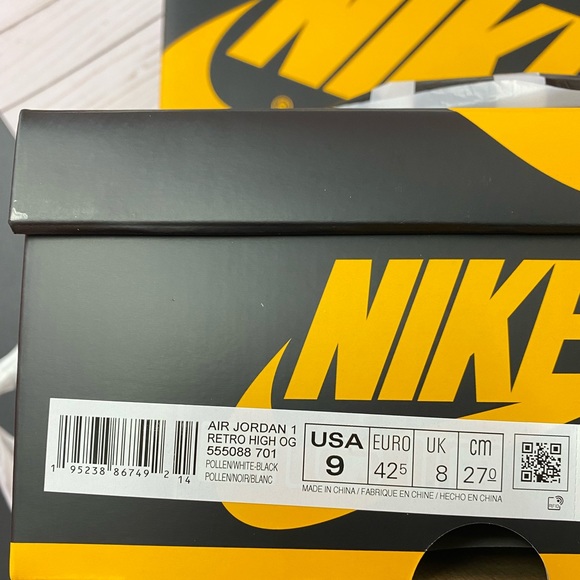 Air Jordan 1 Retro High OG Pollen - Picture 7 of 8